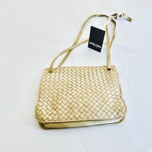 Bottega Veneta Vintage Intrecciato Buttery-Soft Cream Color Bag